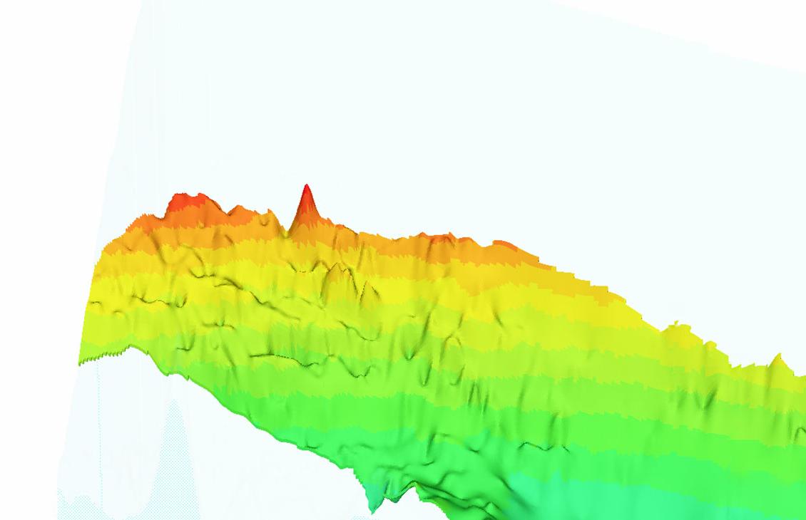 3D basin model of lithium volumes in place.